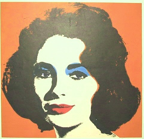 Andy Warhol Liz in the Ken C. Arnold Art Collection by Ken C. Arnold