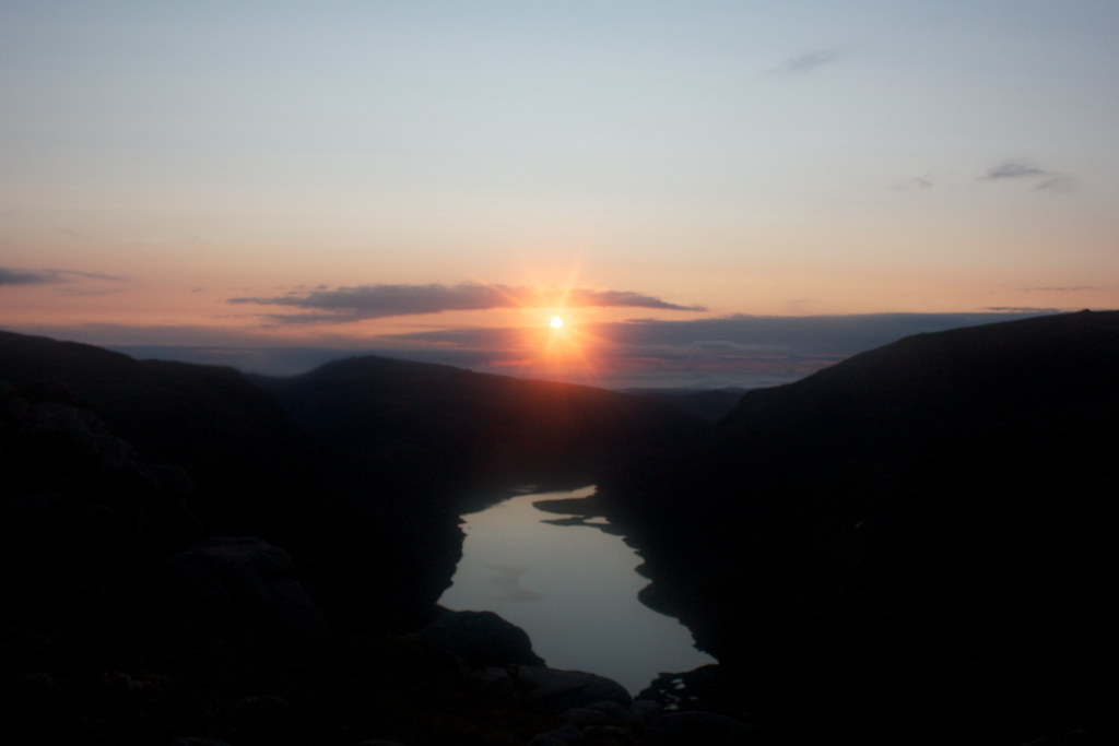 Sunrise over Loch Avon