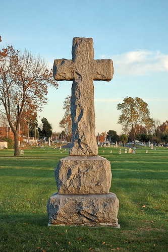 Potter's Field, at Saints Peter and Paul Catholic Cemetery, in Saint Louis, Missouri, USA - monument