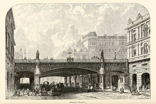 030-Viaducto Holborn- London pictures drawn with pen and pencil 1890-Richard Lovett