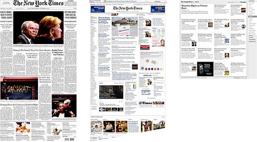 NY Times front pages