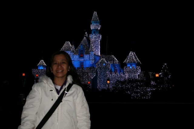 HK Disneyland at Night