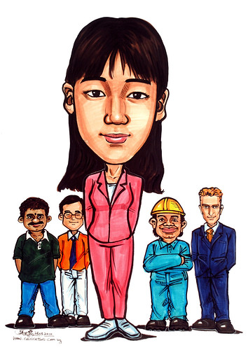 Caricature for Ministry of Manpower - 14