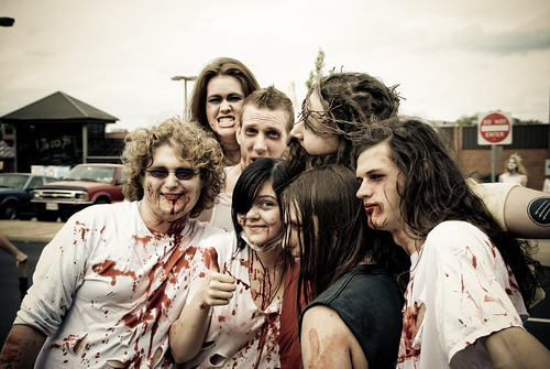 Zombies atacando a Jesús
