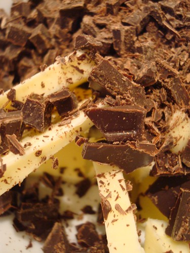 Chocolate and Butter Close Up