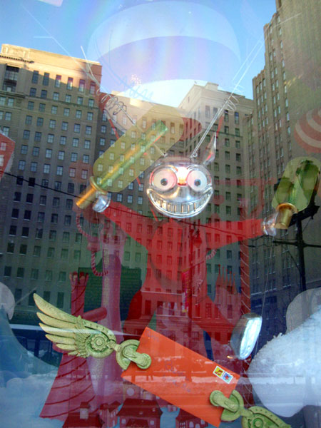 Macy's - Window 4 - Creature (Click to enlarge)