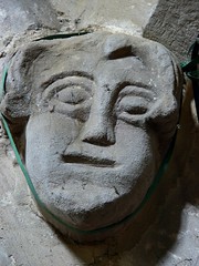 Medieval corbel head