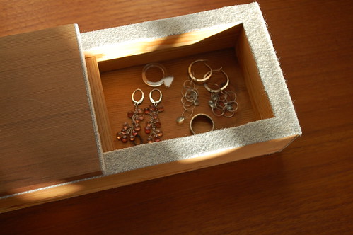 Cedar Jewellery Box