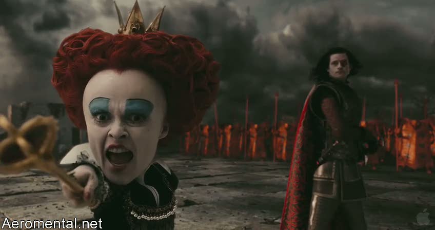 Alice in Wonderland Red Queen army