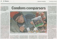 Diari de Vilanova condons comparsers RFSU