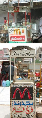 巴基斯坦街头的M记 | Jandan.net