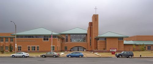 Cardinal Ritter College Prep Roman Catholic school, in Saint Louis, Missouri, USA - exterior