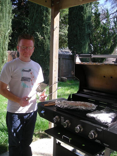 Man Behind The Grill