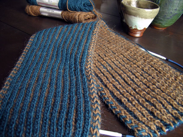 Brioche Scarf from Scarf Style