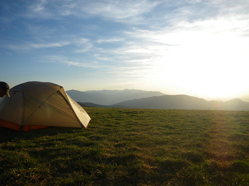 Tent on Max Patch