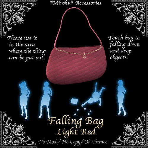 Faling Bag Light Red