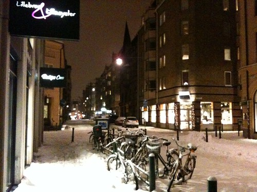 Malmö in snow