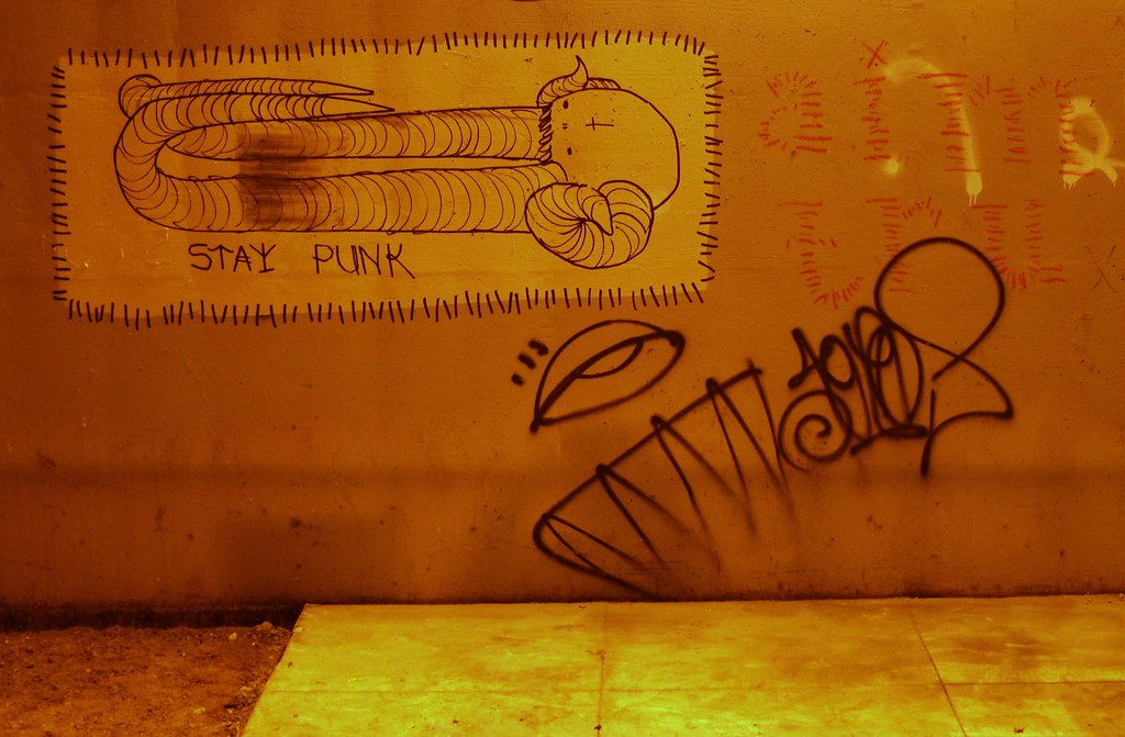 Swampy Graffiti, Telos, Aim Tru - Oakland, California. 