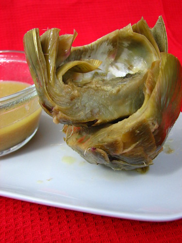 Braised Artichokes with Horseradish Butter Sauce II