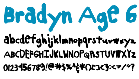 click to download Bradyn Age 6