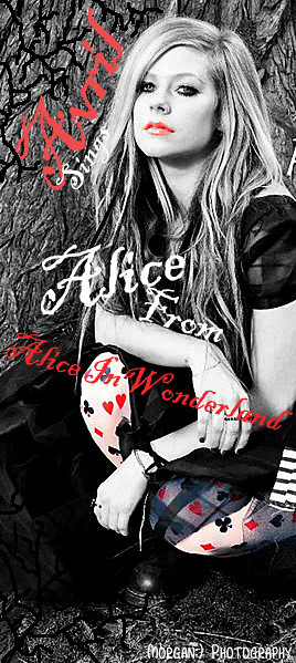 Avril sings Alice from Alice In Wonderland by Morgan:) Photography