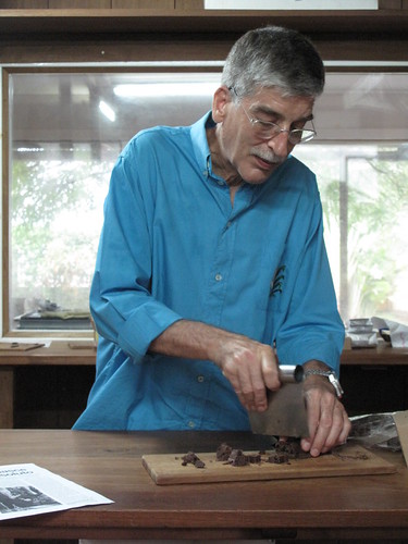 Claudio Corallo, mestre chocolateiro