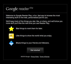 Google reader play