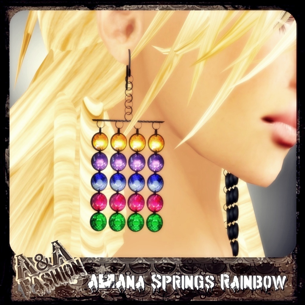 A&Ana Rainbow Spring Earrings