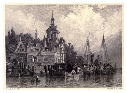 019- Rotterdam-Travelling sketches on the Rhine and in Belgium and Holland (1833)- Clarkson Stanfield