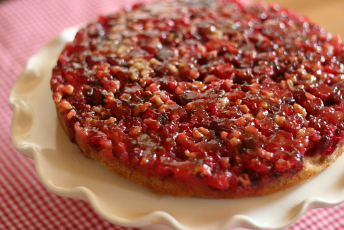 Cranberry  Upside Down Cake