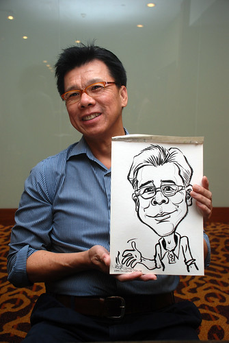 Caricature live sketching for Rheen Manufacturing Company (Singapore) Pte Ltd  - 9