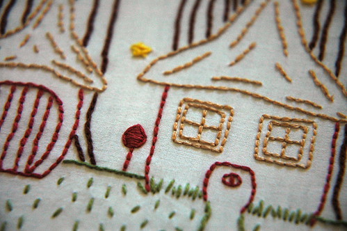 Gnome Home Embroidery