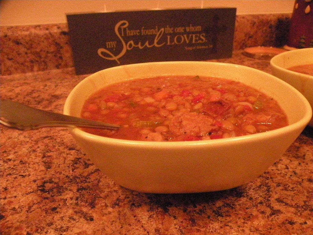 sausage and lentil soup