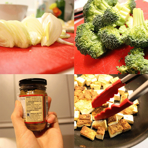 Vegan Green Thai Curry - Ingredients