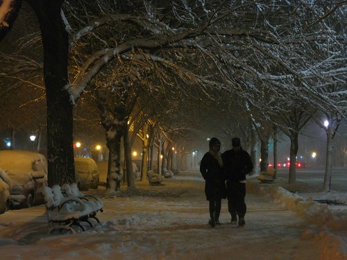Couples in Crown Heights bonded against winter