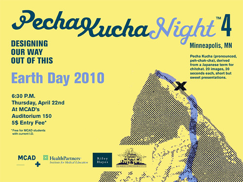 Pechakucha Night 4 MCAD April 22 7.30 pm