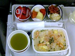 Breakfast, JAL 722