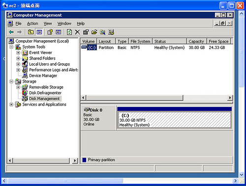 EC2 - EBS Windows 01 @ 20091210