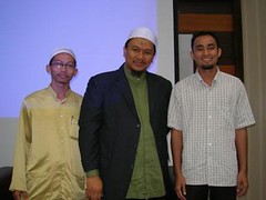 bersama pengasas HPA, Tn Haji Ismail Ahmad
