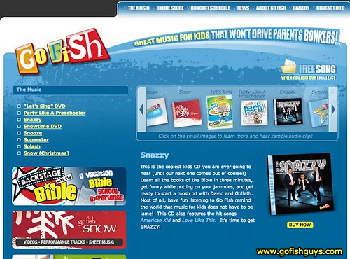 GoFish Guys - Snazzy | Kids Music, Sunday School Songs, Children's Bible Songs, Christian Children's CD