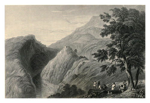 008- Vista cerca de Kursalee-The Indian empire history, topography….1858-Emma Roberts
