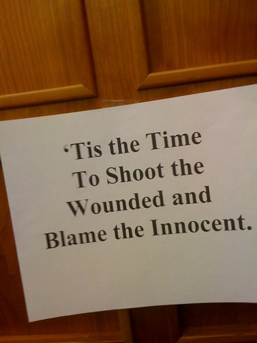 SHOOT THE WOUNDED