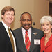 Rep. Patrick Kennedy and HHS Secretary Kathleen Sebelius with Bill Bentley, CEO and President of Voices
