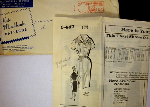 Vintage Mail Order Pattern 1447