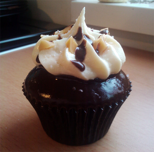 Chocolate Salted Caramel Cupcake - The Inky Kitchen