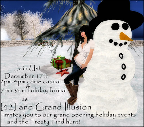[42] & Grand Illusion holiday events