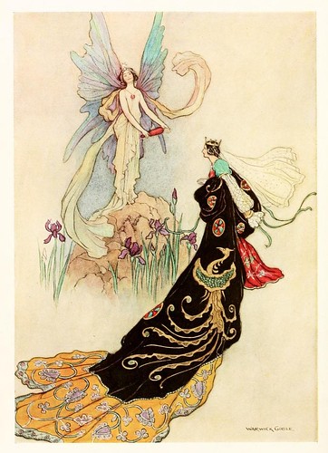 021-La mariposa-The fairy book  the best popular fairy stories -Goble Warwick 1913