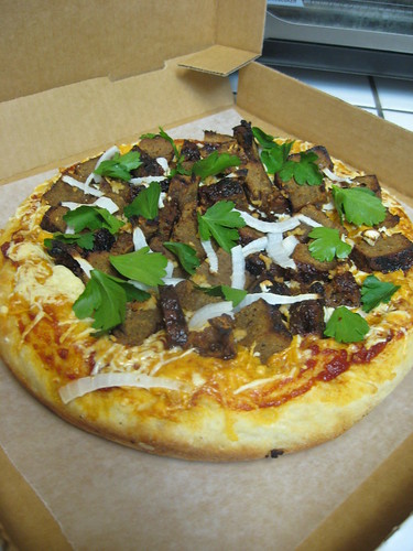 Vegan BBQ Pizza for Jason Ellis