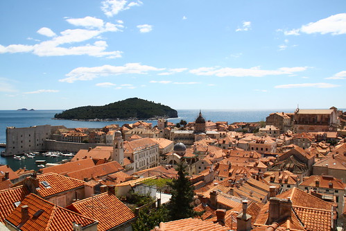 Old town and the island of Lokrum