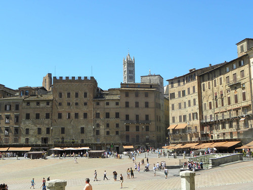 The Piazza Del Campo, Siena